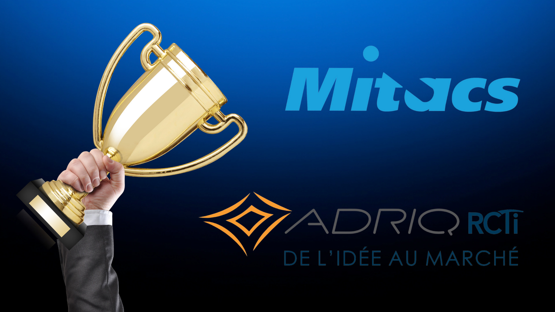 Mitacs and ADRIQ Logos